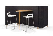 Red Stitch Sving Table High tafel