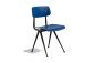 HAY Result Chair blauwe stoel