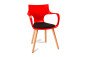 Felino DWDD stoel rood met inleg