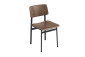 Muuto Loft chair black stained dark brown