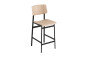 Muuto Loft bar stool 65 black oak