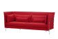 Vitra Alcove Sofa bank rood