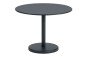 Muuto Linear Steel Cafe Table Round Black