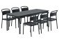 Muuto Linear Steel Table Chairs Black