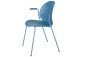 Fritz Hansen N02 Recycle chair lichtblauw vierpootstoel