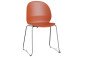 Fritz Hansen N02 Recycle chair oranje sledestoel