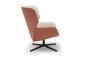 Andreu World Nuez Lounge Bio fauteuil aluminium kruisvoet