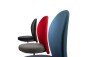 Girsberger Marva bureaustoel rood blauw zwart
