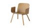 Bolia Palm Lounge fauteuil hout met armleuningen