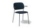De Vorm Hale Stack Chair Armrests upholstery PS01 marine