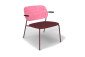 De Vorm Hale Lounge Chair PET armleggers upholstery pink