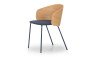 True Design Not Wood stoel 4 poot gestoffeerde zitting
